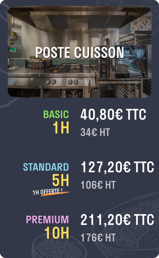 Postes Mobile Cuisson